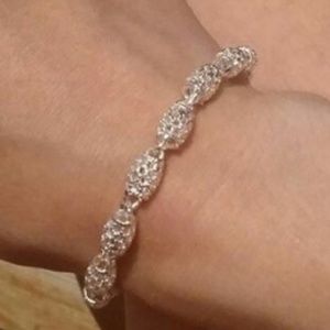 Jewelry - LAST ONE! Silver Hollow Lantern Beads Bracelet Jewelry - LAST ONE! Silver Hollow Lantern Beads Bracelet